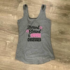 No boundaries gray tank top size medium 7-9